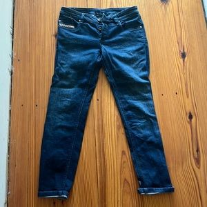 Size 28 diesel button fly jeans